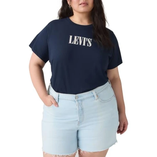 Offerta a tempo: PL Perfect Tee PL Serif Stud Outline NAV - 0.00% da 20.22 € a 20.22 €