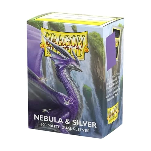 Offerta a tempo: at-15075-100 bustine standard - matte dual sleeves - nebula & silver - 0.00% da 14.49 € a 14.49 €
