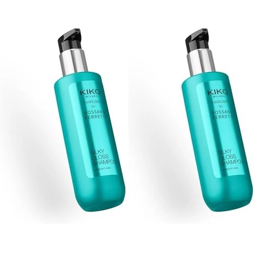Offerta a tempo: KIKO Milano Silky Gloss Shampoo, Shampoo Per Capelli Lisci E Morbidi Con Effetto Districante (Confezione da 2) - 41% da 33.98 € a 20.02 €