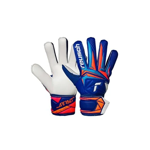 Tijdelijke aanbieding: Reusch Keepershandschoenen voor kinderen en jongeren, robuuste grip en stabiele pasvorm, kunstgras, natuurgras en hard terrein, solide junior van 16.96 € naar 16.96 € (0.00% korting)