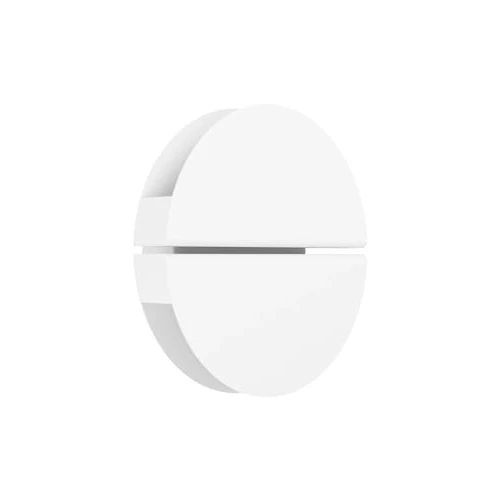 Offre limitée : Eglo Applique murale extérieure LED Vascella, lampe terrasse avec éclairage intdirect, luminaire d'extérieur rond, spot en acier inoxydable blanc, blanc chaud - froid, IP44, Ø 18 cm de 59.90 € à 59.90 € (0.00% de remise)