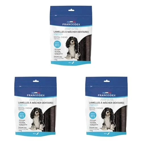 Offerta a tempo: Francodex Snack Igiene Dentale Cane Piccolo (Confezione da 3) - 30% da 38.10 € a 26.67 €