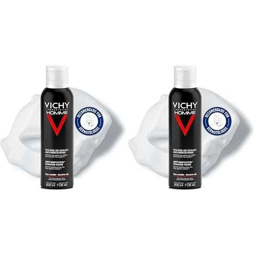 VICHY SCHIUMA DA BARBA PELLE SENSIBILE 200 ml (Confezione da 2)