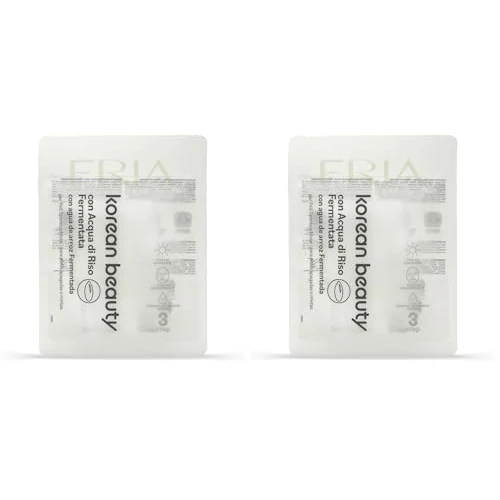 Offerta a tempo: Fria Korean Beauty Maschera Viso Effetto Illuminante, con Acqua di Riso Fermentata Ideale per Pelli Spente o Miste, Dermatologicamente Testata, Confezione da 2 Maschera - 0% da 4.98 € a 4.98 €