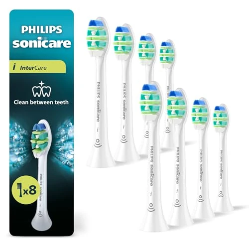 Limited-time offer: Philips Sonicare InterCare - Genuine Replacement Electric Toothbrush Heads, White, 8 Pack, HX9008/87 from 39.99 £ to 39.99 £ (save 0.00%)