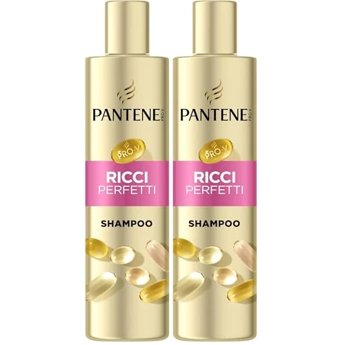 Offerta a tempo: Pantene Pro-V Miracle Serum Shampoo Ricci Perfetti, con Olio di Ricino, Il potere di un siero in uno shampoo, nutre in profondità i ricci crespi e ribelli, 250 ML (Confezione da 2) - 42% da 14.42 € a 8.38 €