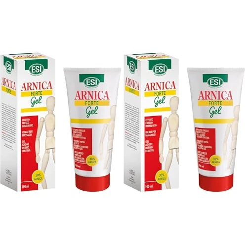 Offerta a tempo: ESI - No-Dol Arnica Forte Gel, Azione Lenitiva e Rinfrescante, Allevia Fastidi Muscolari e Dona Sollievo Immediato, Ideale per Massaggi, Senza Allergeni, Coloranti e Parabeni, 100 ml (Confezione da 2) - 15% da 19.80 € a 16.80 €