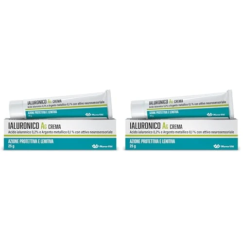 Marco Viti - Marco Viti Ialuronico AG Crema Protettiva e Lenitiva 25gr - 949970673 (Confezione da 2)