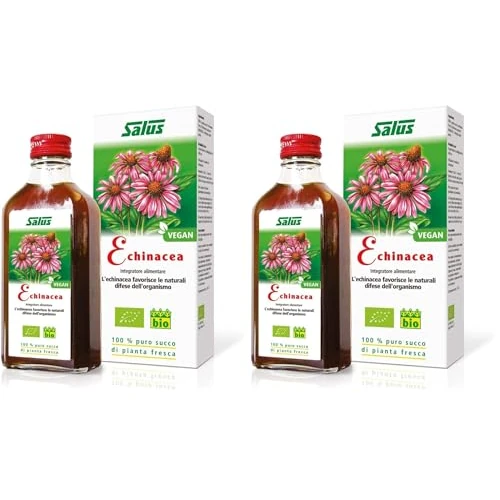 Salus Succo Di Pianta Fresca Echinacea, 200 ml (Confezione da 2)