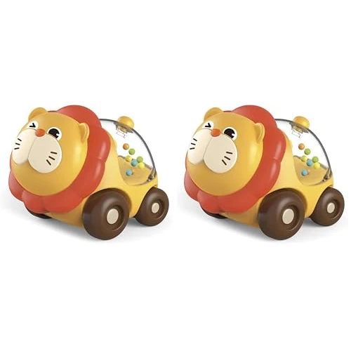Liscianigiochi CAROTINA Baby Lion Car & Logic (Confezione da 2)