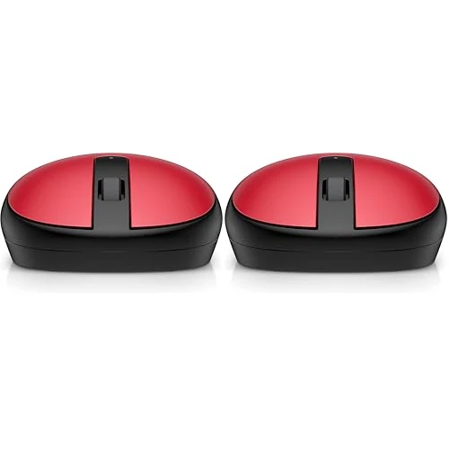 Offerta a tempo: HP 240 Mouse Empire Wireless, Sensore Ottico da 1600 DPI, Bluetooth 5.1, 3 Pulsanti, Rotella di Scorrimento, Impugnatura Pratica e Funzionale, Elegante Design Ambidestro, Windows 11, Rosso - 50% da 39.98 € a 19.98 €