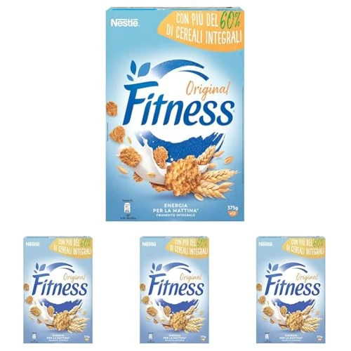 FITNESS Original Cereali Integrali 375g (Confezione da 4)