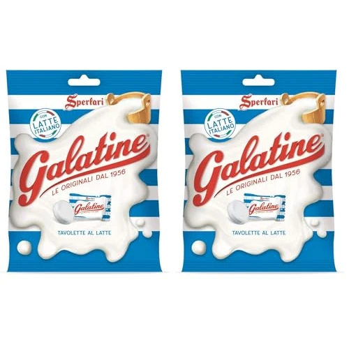 Sperlari Galatine Tavolette al Latte, 125g (Confezione da 2)