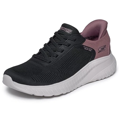 Offerta a tempo: Skechers Bobs Squad Chaos Current Muse - Scarpe da Ginnastica da Donna, Colore Nero, Taglia 42 - 0.00% da 55.97 € a 55.97 €