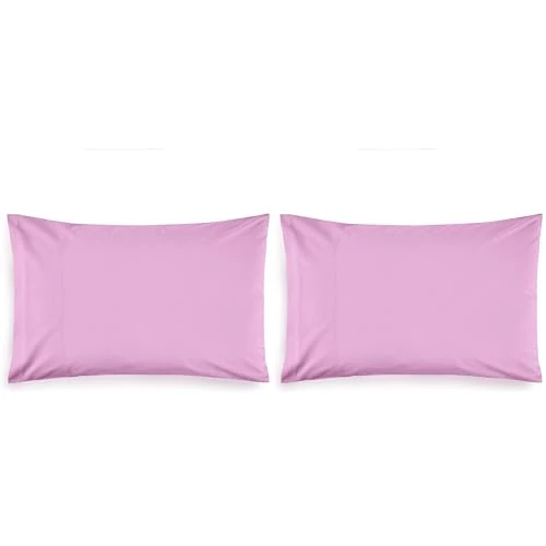 Bassetti, Federa Pop Color, Ortensia, Made in Italy, 50x80, 100% cotone (Confezione da 2)