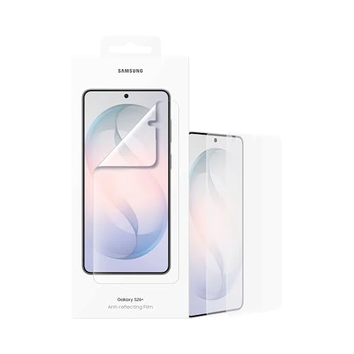 Offerta a tempo: Samsung 2X pellicola protettiva trasparente Anti-riflesso Galaxy S26+, Confezione da 2 pellicole - 43% da 32.90 € a 18.72 €