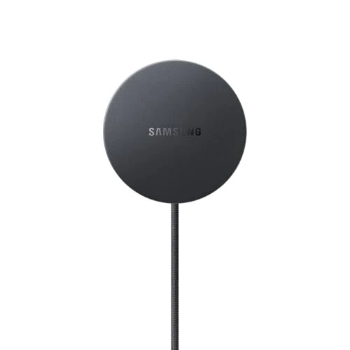 Offerta a tempo: Samsung Magnet Wireless Charger 25W, caricatore wireless magnetico con cavo da 1.5m, Dark Gray - 40% da 49.90 € a 29.99 €
