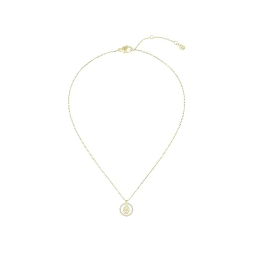 Limited-time offer: BOSS Jewelry Women's Pendant Necklace in Stainless Steel with Yellow Gold Ion Plating embellished with Crystals - 1580837 from 109.00 £ to 69.69 £ (save 36%)