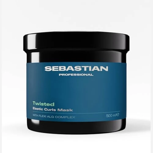 Offerta a tempo: Sebastian Professional Twisted Elastic Curls Mask – Maschera anti-crespo con idratazione profonda che rinforza e definisce i capelli ricci e mossi, 500ml - 83% da 64.50 € a 11.00 €