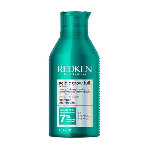 Offerta a tempo: Redken, Shampoo Densificante per Capelli dall'Aspetto più Pieno e più Spesso, Con Acido Azelaico e Complesso Densificante, Shampoo Volumizzante, Acidic Grow Full System, 300 ml - 24% da 32.60 € a 24.84 €