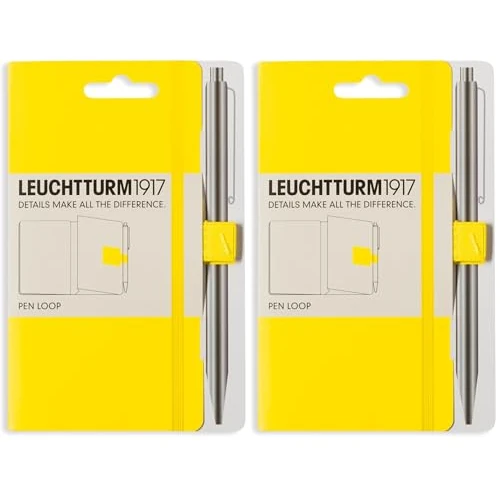 Oferta limitada: LEUCHTTURM1917 Pen Loop cytrynowy (Paquete de 2) de 8.38 € a 8.38 € (ahorro 0.00%)