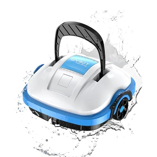 Oferta limitada: WYBOT Osprey 200 Robot Limpiafondos Piscina Automatico,Limpiador de Piscina Sin Cable,Estacionamiento Auto,Motores Duales,Filtración de 180 µm,para Piscinas Elevadas 50m² -Blanco de 199.99 € a 129.19 € (ahorro 35%)