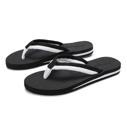Oferta limitada: AX BOXING Chanclas Mujer Sandalias de Playa Flip Flop Zapatos de Piscina Antideslizantes Negro EU39 de 21.99 € a 20.89 € (ahorro 5%)