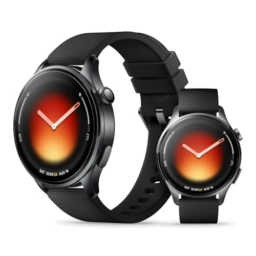 XIAOMI Watch 5 Smartwatch, Google Wear OS, NFC-Zahlung, KI mit Gemini, 1,54” Display, 47mm, bis zu 6 Tagen Akkulaufzeit, GPS-Fitness-Tracking, Gestensteuerung, Saphirglas und Bluetooth, Schwarz