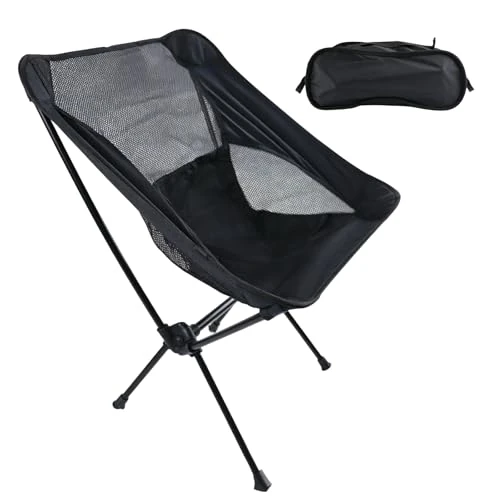 Oferta limitada: TOATELU Silla de camping plegable con bolsa de transporte: pequeña silla plegable portátil, silla de playa ultraligera, silla de camping al aire libre para picnic, pesca, jardín, senderismo, playa de 14.99 € a 14.99 € (ahorro 0.00%)