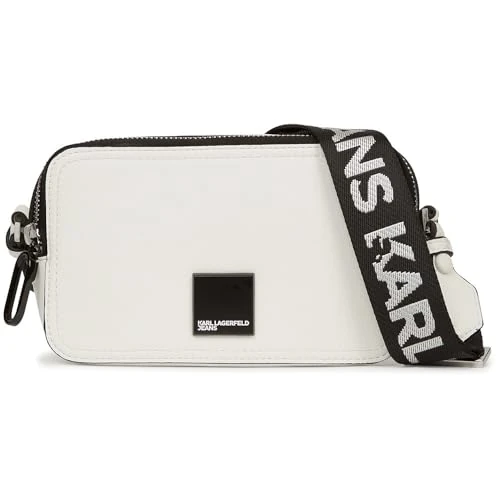 Limited-time offer: Karl Lagerfeld Jeans Women Box Logo Camera Bag Egret One size from 98.45 £ to 98.45 £ (save 0.00%)