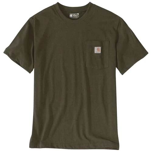 Offerta a tempo: Carhartt Relaxed Fit Heavyweight Short-Sleeve K87 Pocket T-Shirt - 47% da 41.89 € a 22.01 €