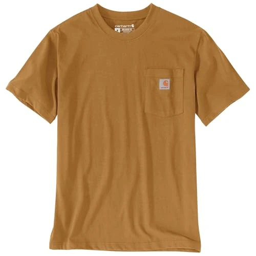 Zeitlich begrenztes Angebot: Carhartt Relaxed Fit Heavyweight Short-Sleeve K87 Pocket T-Shirt von 25.56 € auf 25.56 € (0.00% Rabatt)