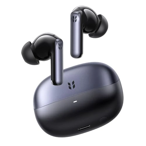 Tijdelijke aanbieding: UGREEN EchoBuds Plus Adaptive ANC Bluetooth-hoofdtelefoon met Hi-Res Audio | draadloze bluetooth-hoofdtelefoon met LDAC, 50u batterij, 6-microfoon ENC, Dubbele verbinding, IPX5, Ruimtelijk geluid van 59.99 € naar 59.99 € (0.00% kort