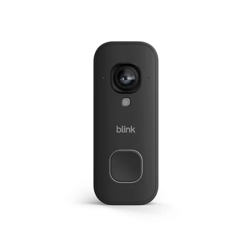 Offerta a tempo: Blink Videocitofono cablato 2K+ (ultimo modello) | Videocitofono con video 2K a figura intera | Alimentazione con cablaggio continua | Audio ottimizzato | Protezione IP65 | Nero - 36% da 49.99 € a 31.99 €