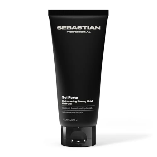 Offerta a tempo: Sebastian Professional Gel Forte Shimmering Strong Hold Hair Gel - brillante con tenuta forte, facile da lavare via e non appiccicoso, per styling definiti e luminosi, 200ml - 30% da 20.80 € a 14.56 €
