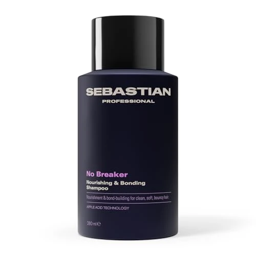 Offerta a tempo: Sebastian Professional No Breaker Nourishing & Bonding Shampoo – Shampoo detergente e nutriente con acido malico per capelli morbidi, forti e luminosi, 280ml - 37% da 26.60 € a 16.80 €