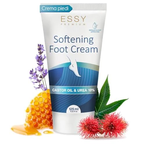 Offerta a tempo: Essy Crema Piedi 125 ml, Cura Piedi con Urea 10% per Talloni Screpolati - 44% da 12.97 € a 7.24 €
