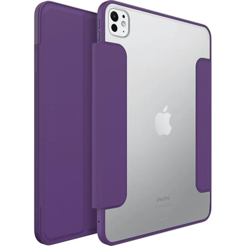 Offerta a tempo: OtterBox Symmetry Folio Case for iPad Pro 11" (M5) 2025, (M4) 2024, Shockproof, Drop proof, Slim Protective Folio Case, Tested to Military Standard, Viola - 36% da 49.79 € a 31.79 €