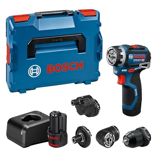 Offerta a tempo: Bosch PRO 12V System Trapano-avvitatore a batteria GSR12V-32FC (incl. batteria 2.0 Ah, GAL 12V-20, GFA 12-M, GFA 12-X, GFA 12-E, GFA 12-W, L-BOXX) - 12% da 335.00 € a 295.90 €
