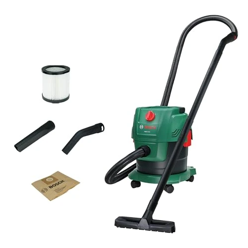 Zeitlich begrenztes Angebot: Bosch kabelgebundener Sauger PAS15-200 (Verlängerungsrohre (Kunststoff), Saugschlauch 2,2 m, Griff-/Winkelrohr, Boden-/Fugendüsen, Papierbeutel (FSC), Kartuschenfilter) von 99.99 € auf 81.50 € (18% Rabatt)