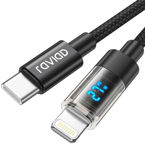 Offerta a tempo: RAVIAD Cavo USB C a Lightning 3M [Certificato MFi] Cavo iPhone USB Tipo C - 45% da 10.99 € a 5.99 €