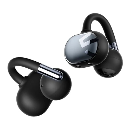 Offerta a tempo: SoundPEATS Clip1 Open-Ear Auricolari, con Hi-Res e LDAC, Audio Dolby, Autonomia di 40 Ore, Ricarica Rapida, Bluetooth 5.4, Connessione Multipla, IPX5, Rilevamento Uso, PeatsAudio APP - 34% da 75.99 € a 49.99 €