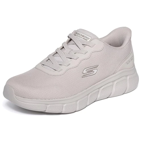 Oferta limitada: Skechers Bobs B Flex Glacial Edge - Zapatillas Deportivas para Hombre, Color Blanco, Talla 44 de 74.95 € a 64.90 € (ahorro 13%)