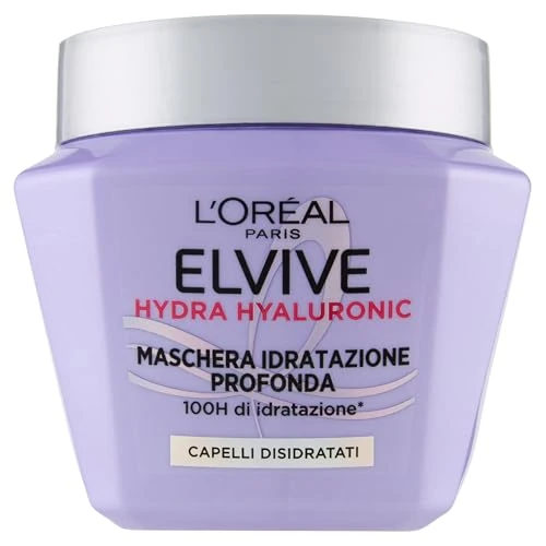 Offerta a tempo: L’Oréal Paris Elvive Hydra Hyaluronic, Maschera Rimpolpante, 300 ml - 25% da 6.99 € a 5.27 €