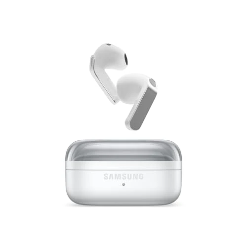 Offerta a tempo: Samsung Galaxy Buds4 White, Auricolari Bluetooth Wireless, Equalizzatore Adattivo, Chiamate Cristalline, Audio a 360°, ANC, Controllo Adattivo del Rumore, Galaxy AI con Comandi Vocali [ver. italiana] - 16% da 179.00 € a 149.49 €