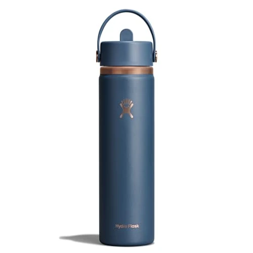 Offerta a tempo: Hydro Flask – Wide Flex Cap 710 ml (24 oz) Bottle – Acciaio Inox, Ermetico – Isolato Freddo 24 Ore & Caldo 12 Ore – Harbor Blue - 14% da 39.95 € a 34.19 €