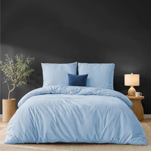 Offerta a tempo: Twinzen - Copripiumino Matrimoniale 260x240 cm con 2 Federe 65x65 cm - 0.00% da 26.12 € a 26.12 €