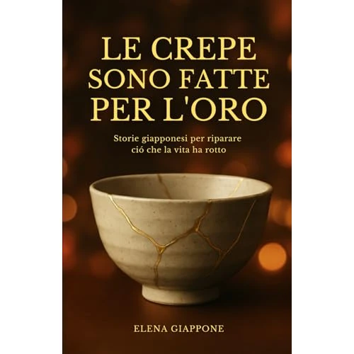 LE CREPE SONO FATTE PER L'ORO: Storie giapponesi per riparare ció che la vita ha rotto