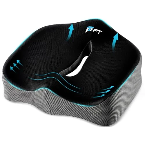 Offre limitée : POOTACK Coussin Chaise Bureau - Coussin Assise en Mousse Mémoire de 28.49 € à 27.06 € (5% de remise)
