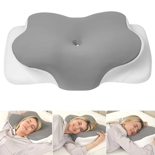 Offre limitée : MULISOFT Oreiller Ergonomique Cervical, 2 en 1 Oreiller à Mémoire de Forme de 79.99 € à 49.99 € (38% de remise)
